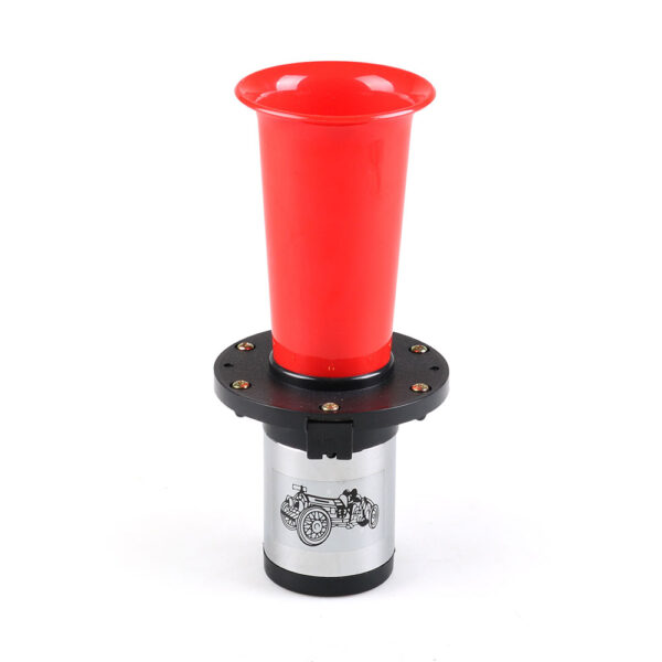 Le klaxon Vieux Tacot ooogaa est le choix parfait pour une touche vintage sur le véhicule. Avertisseur rétro disponible en rouge (12V) et en noir (6V).